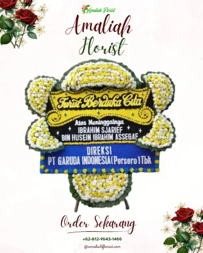 Papan Bunga Duka di Ularan